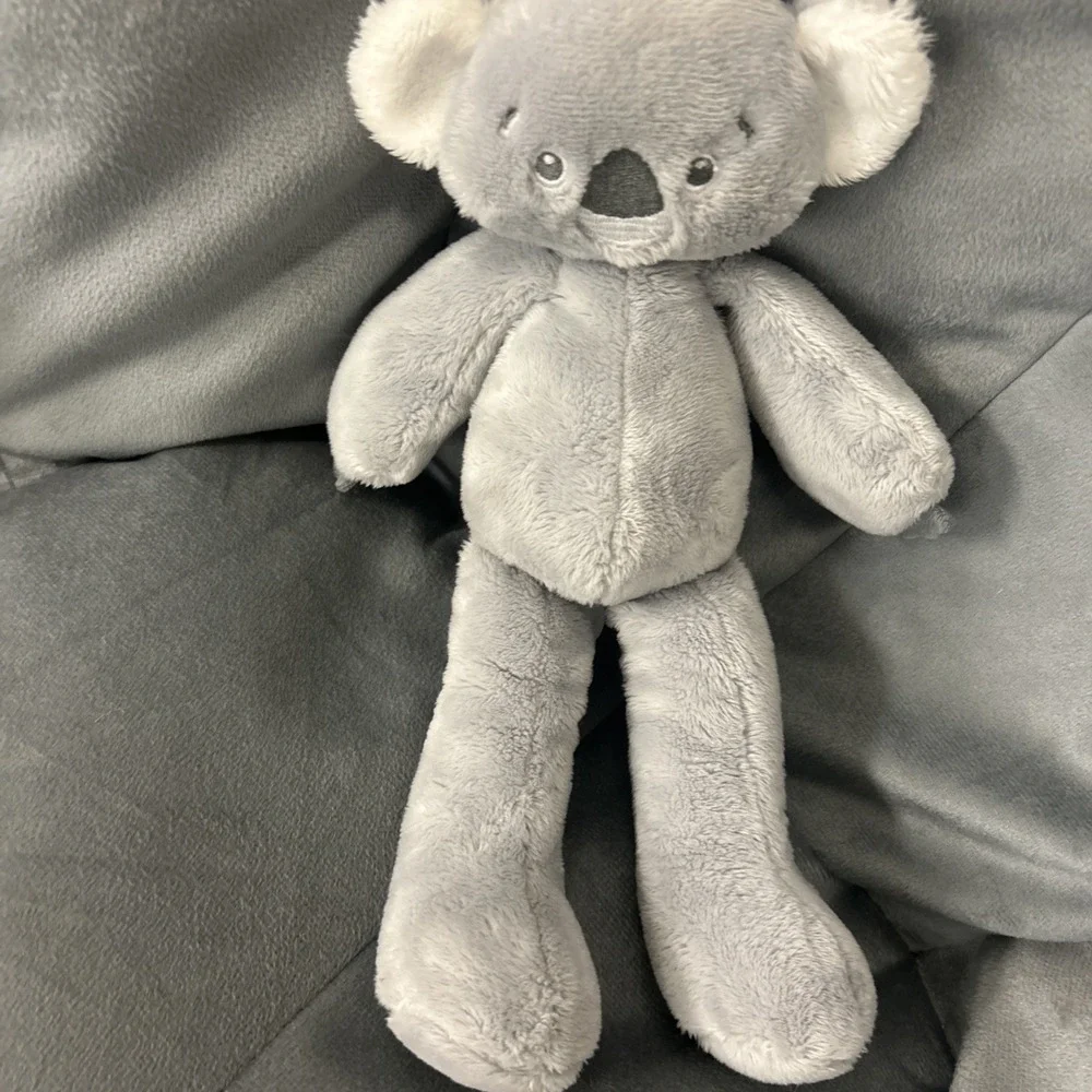 Baby Gund Toothpick Shay Koala Bear Gray Plush Sewn Eyes 12